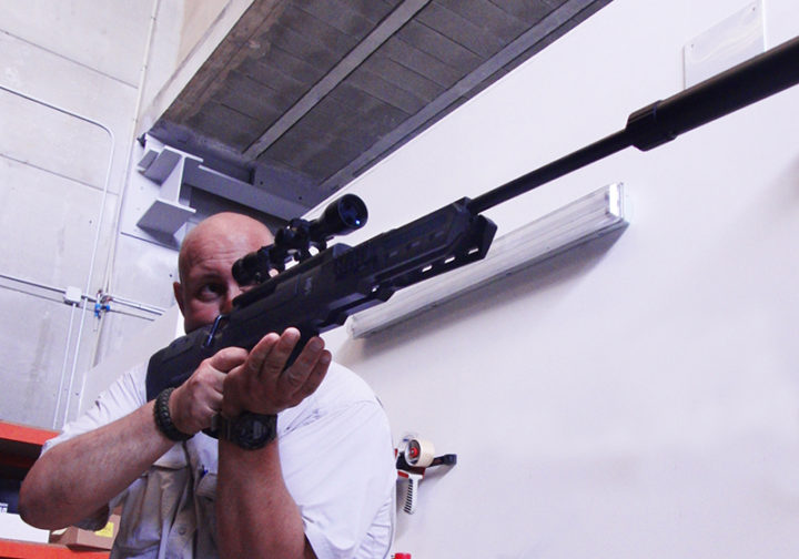 Carabina de aire comprimido Black Ops Sniper Cal. 4.5 mm – Ayuda Blackrecon