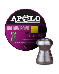 balín apolo hollow point 4,5 mm(.177)