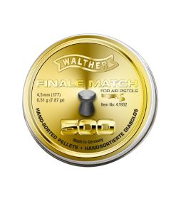 Balines Walther Finale Match Pistol 4,5mm imagen 1