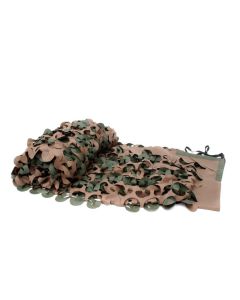 malla de ocultación camuflaje verde y marrón 2 x 4 metros