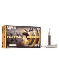 Munición Federal 7mm Rem Mag Trophy Bonded TIP 160 gr